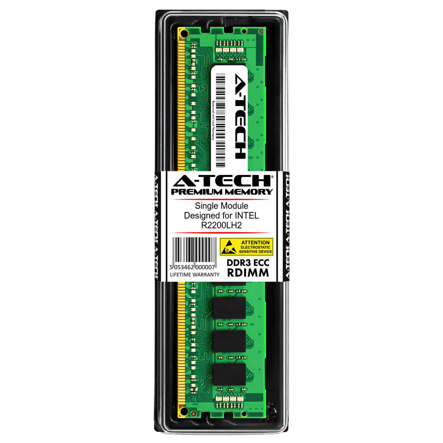 8GB 1Rx4 PC3L-12800R RDIMM Intel R2200LH2 S5520UR S2400GP2 R2300BB Memory RAM