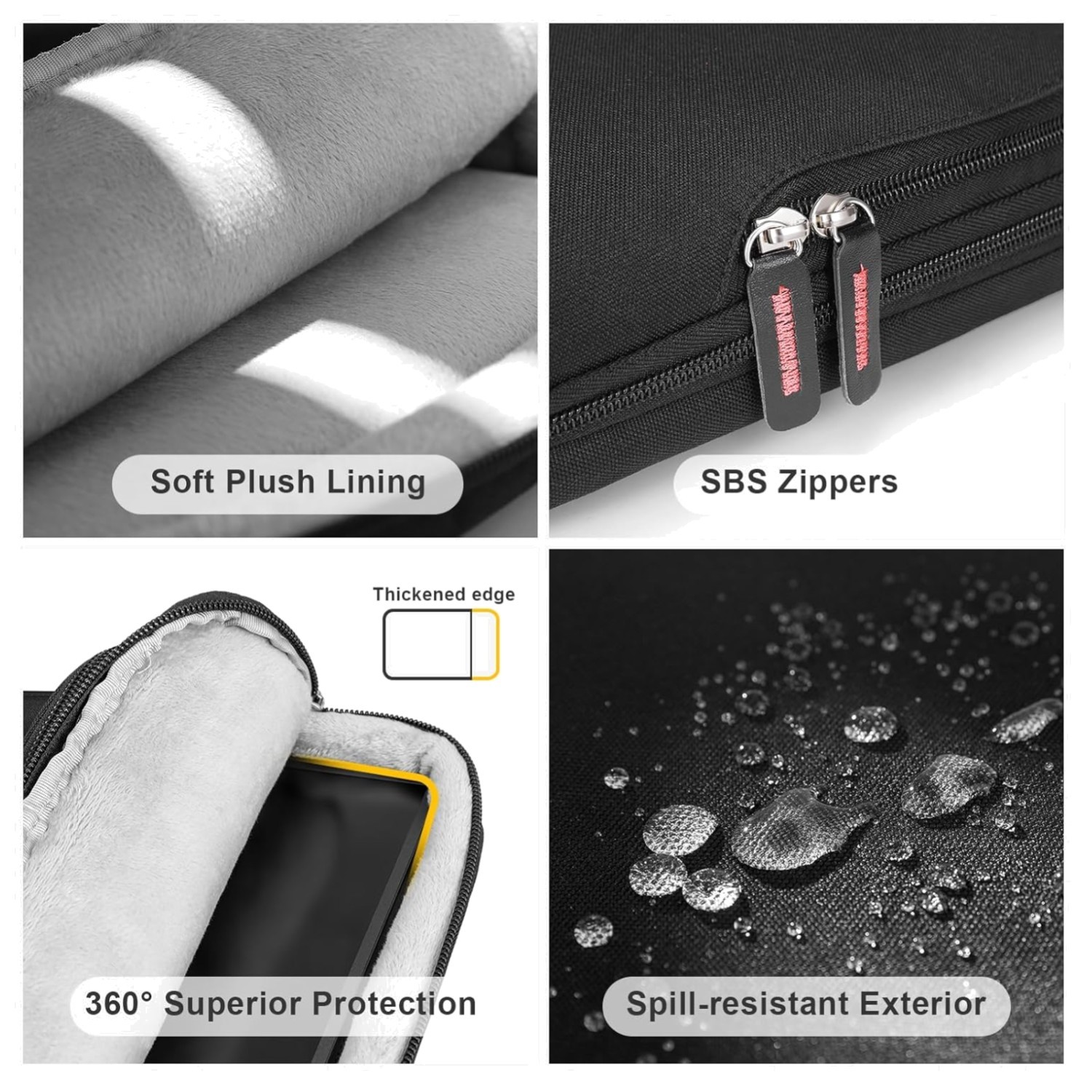 16.1" Screen Sleeve, Large Accessory Pocket