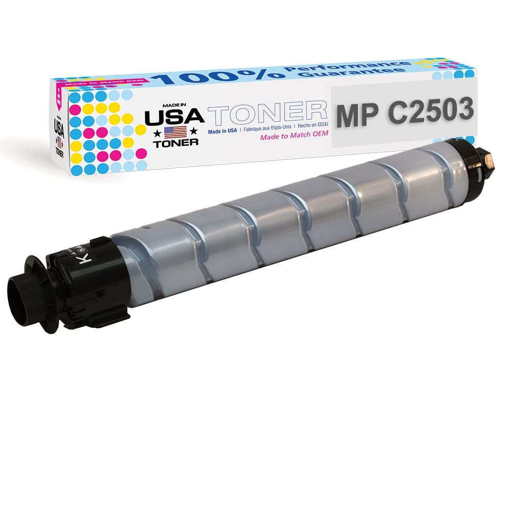 USA Compatible Replacement for Ricoh C2003, C2503, C2004, C2504, Lanier Savin