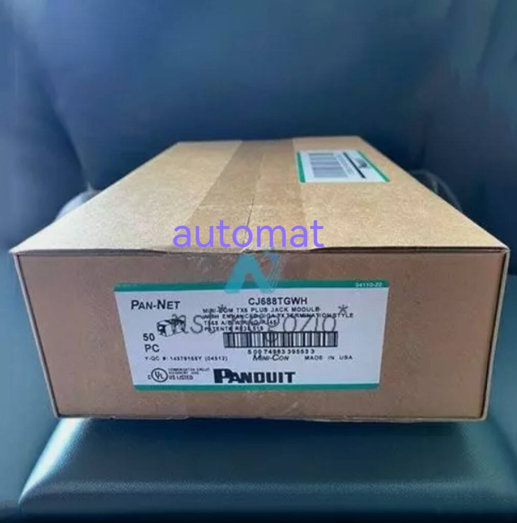 50PCS/Box New CJ688TGWH Mini-Com TX6 Plus Jack Module White