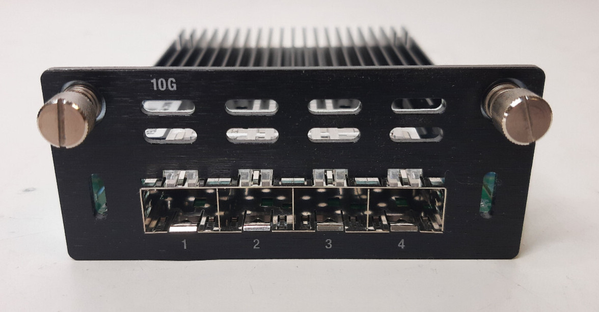 Check Point M4E210G4SPI9-XR-CP2 4 Port 10 Gigabit SFP+ Network Expansion Module