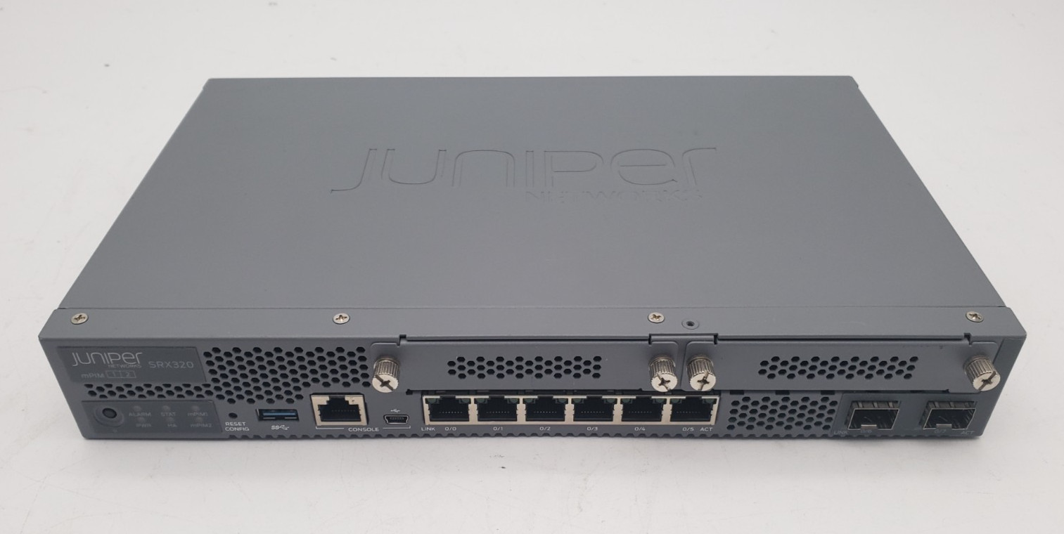 Juniper Networks SRX320 Gigabit Network Switch/Security Appliance | Tested