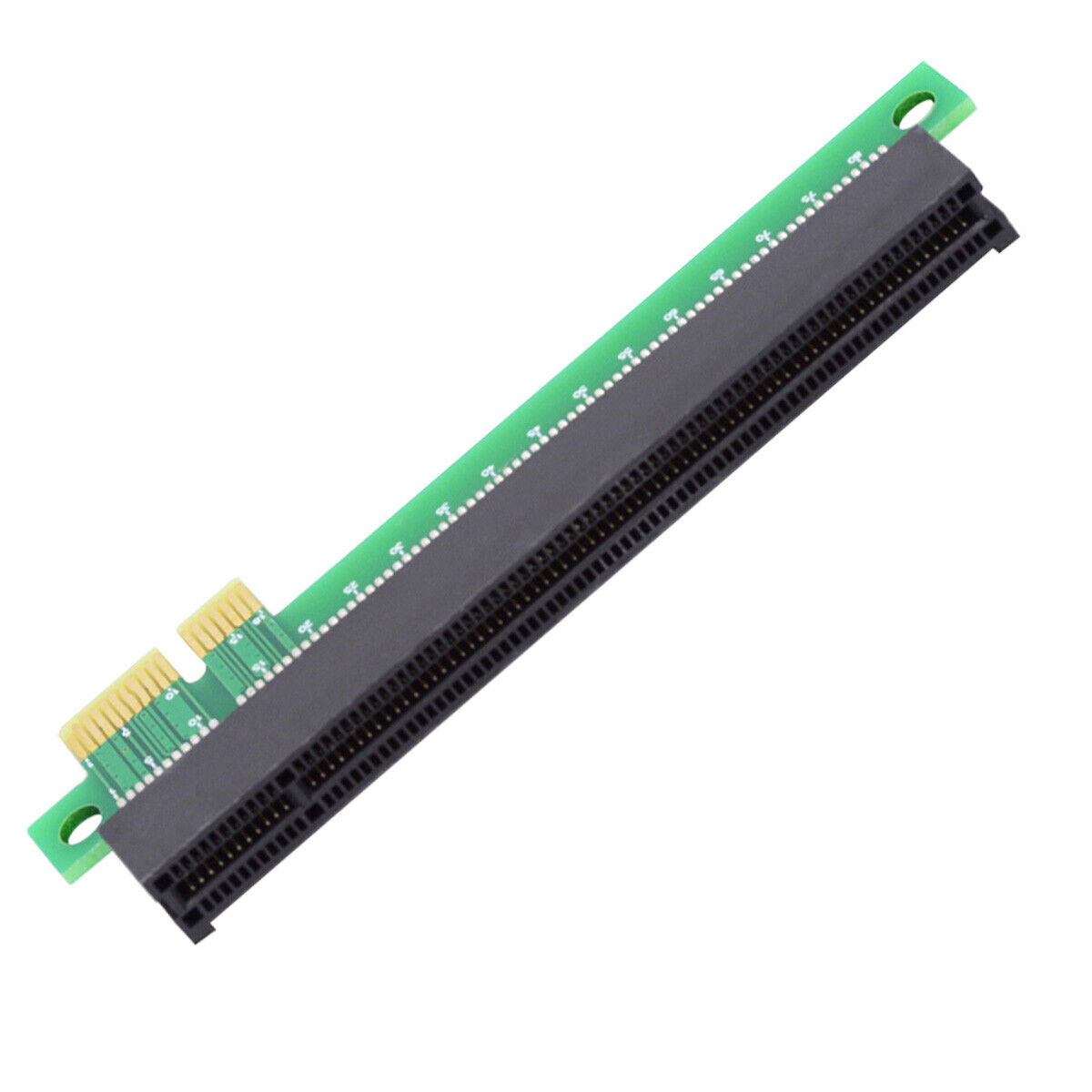 Cablecc PCI-E Express 1x 16x Extender Converter Riser Card Adapter Male Female