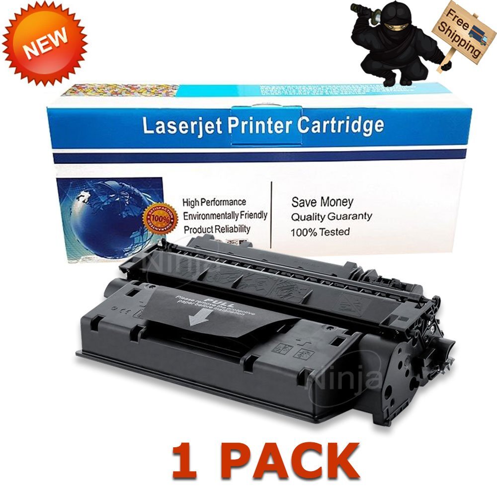 1 Pack CE505X 05X Black Toner Cartridge For HP LaserJet P2055d P2055dn P2055x