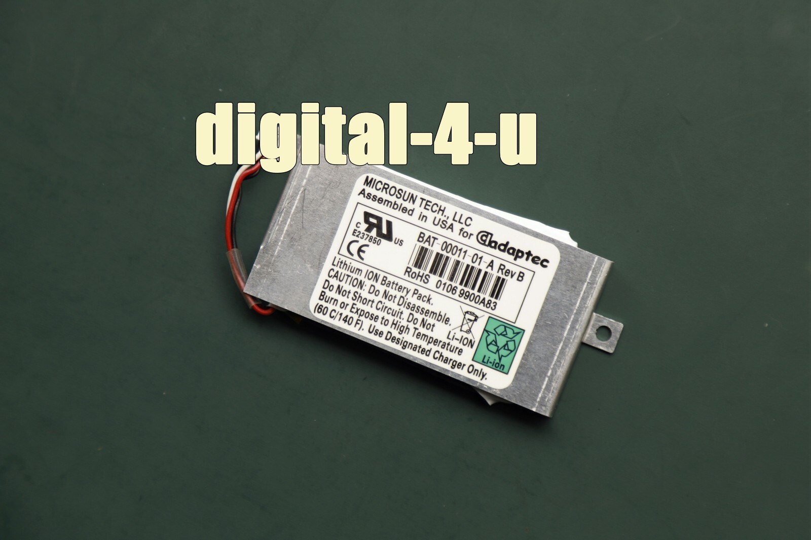 New Genuine 39R8804 for IBM X236 X346 Array Card 7K SCSI U320 Controller Battery