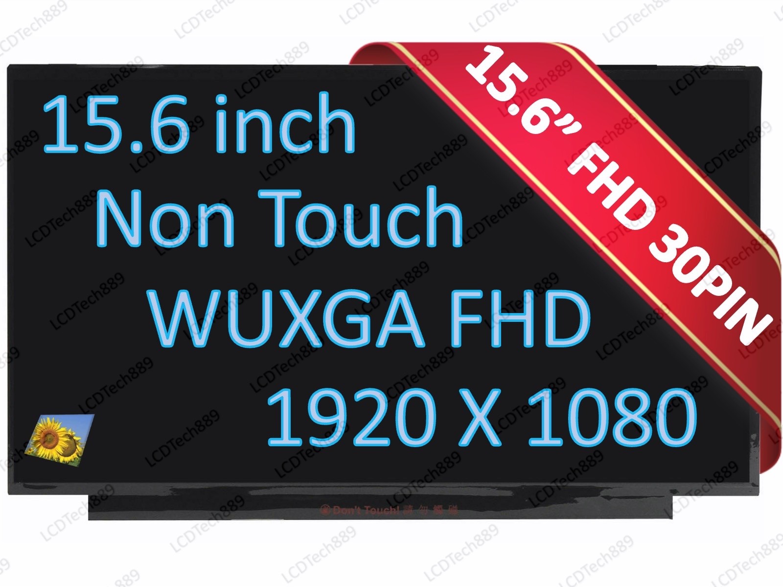 HKC MB156CN01-2 Ver 1.0 LCD LED Screen 15.6" FHD Non-Touch 30 pins Display New