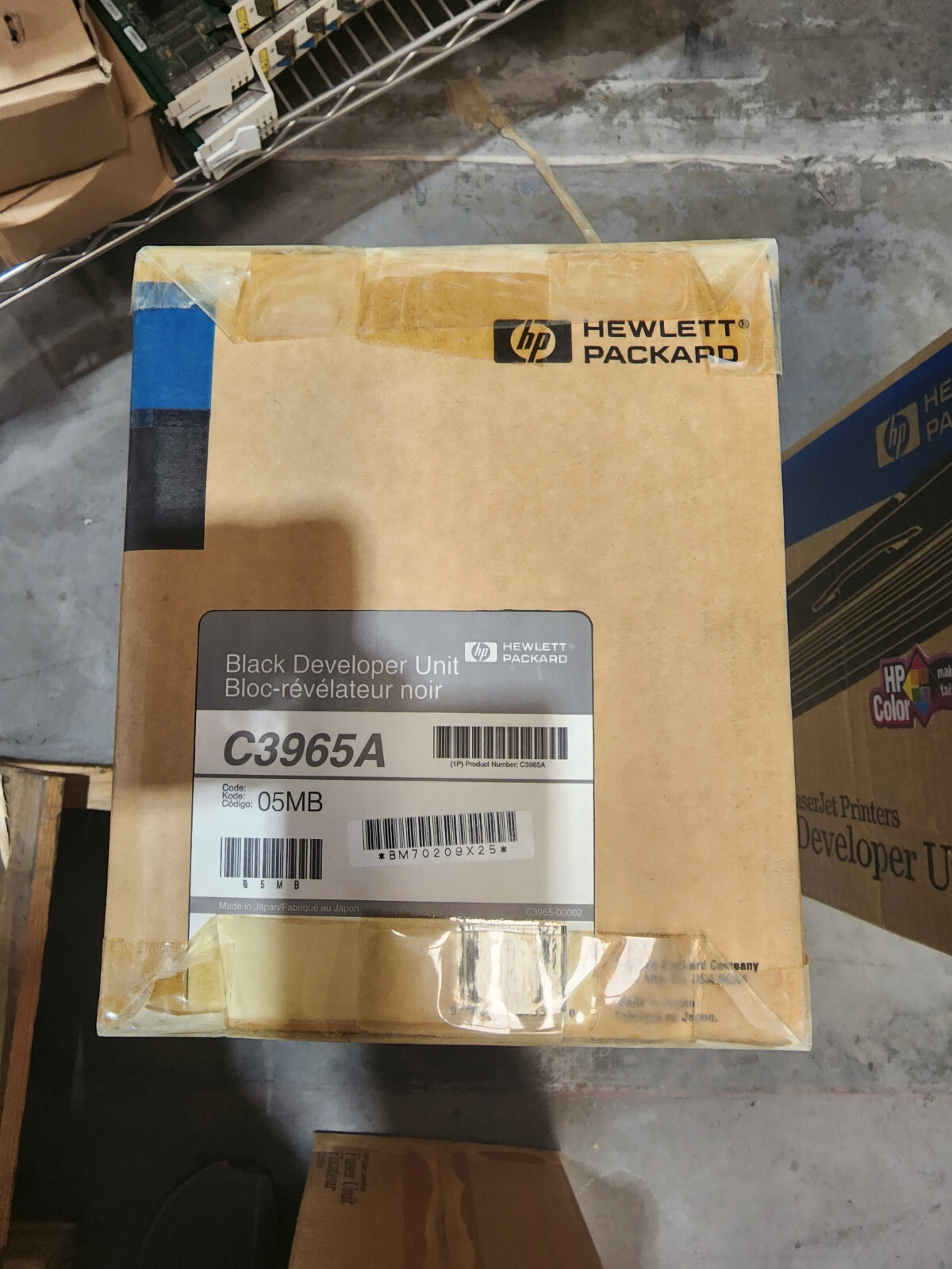 HP C3965A Black Developer Unit New