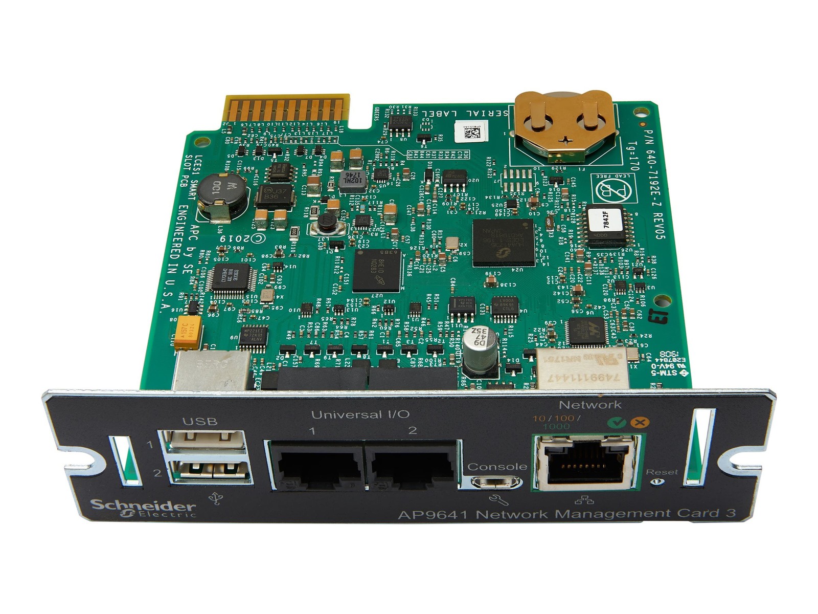 APC AP9641 Smart-UPS Network Management Card 3 with USB Connectivity and