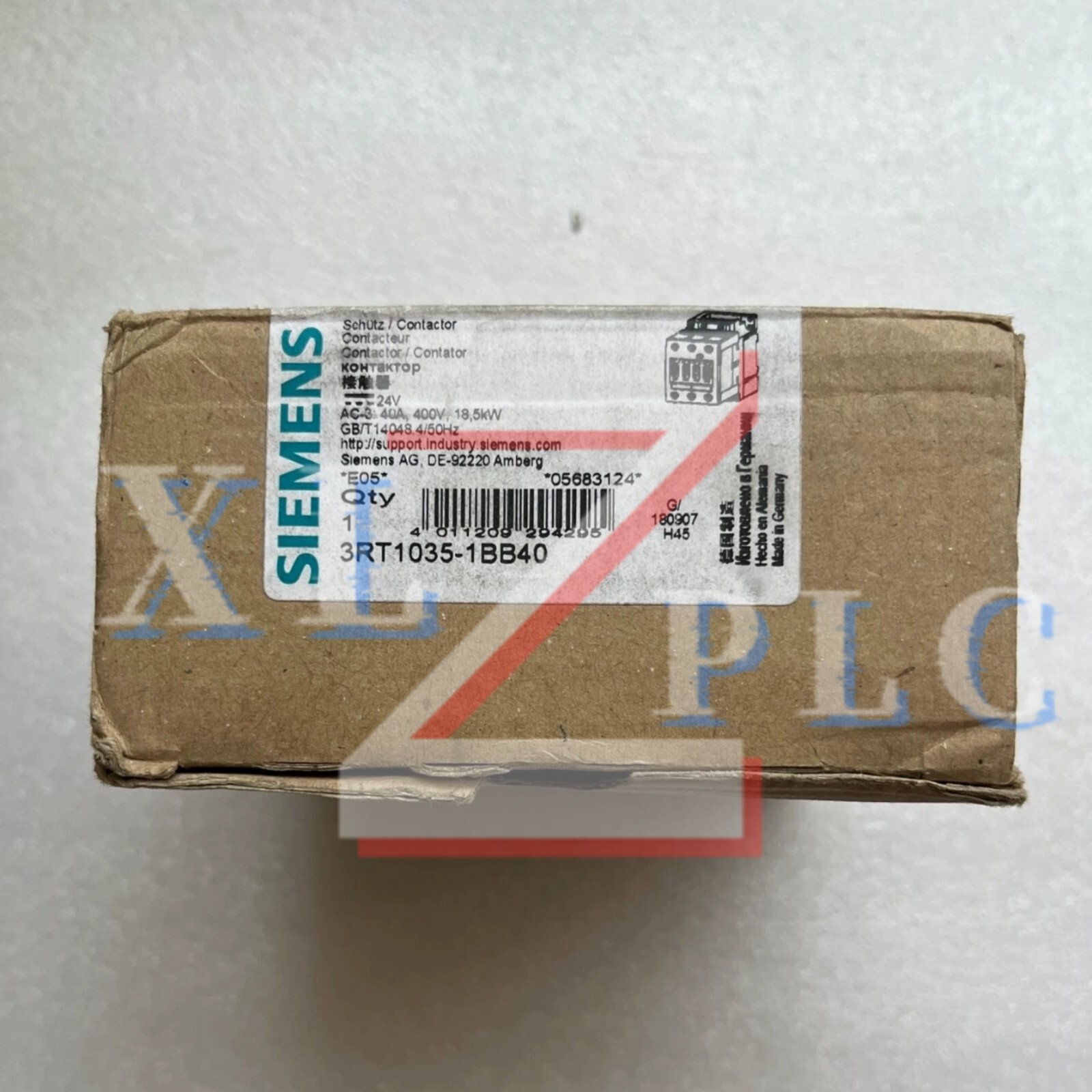 1PCS New Siemens 3RT1035-1BB40 Contactor In Box*