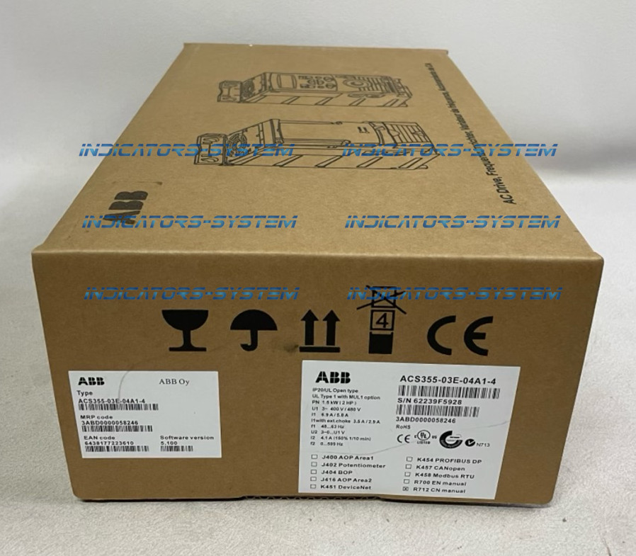 1PCS NEW ABB ACS355-03E-04A1-4 Inverter fast shipping