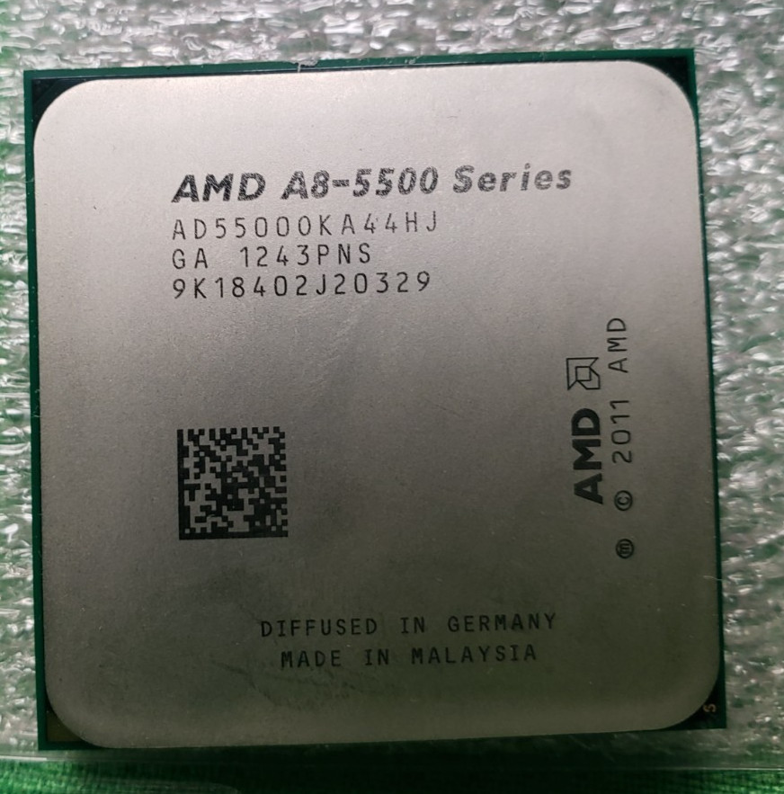 AMD A8-5500 Series Socket FM2 Quad Core CPU AD55000KA44HJ 3.2 GHz Processor GPU