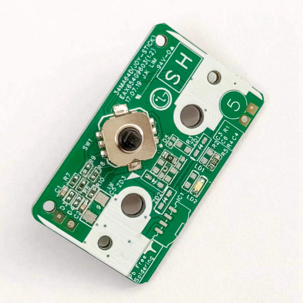 1PCS FOR MONITORS 34MA64D EAX654G9603 MENU JOYSTICK CONTROL BOARD