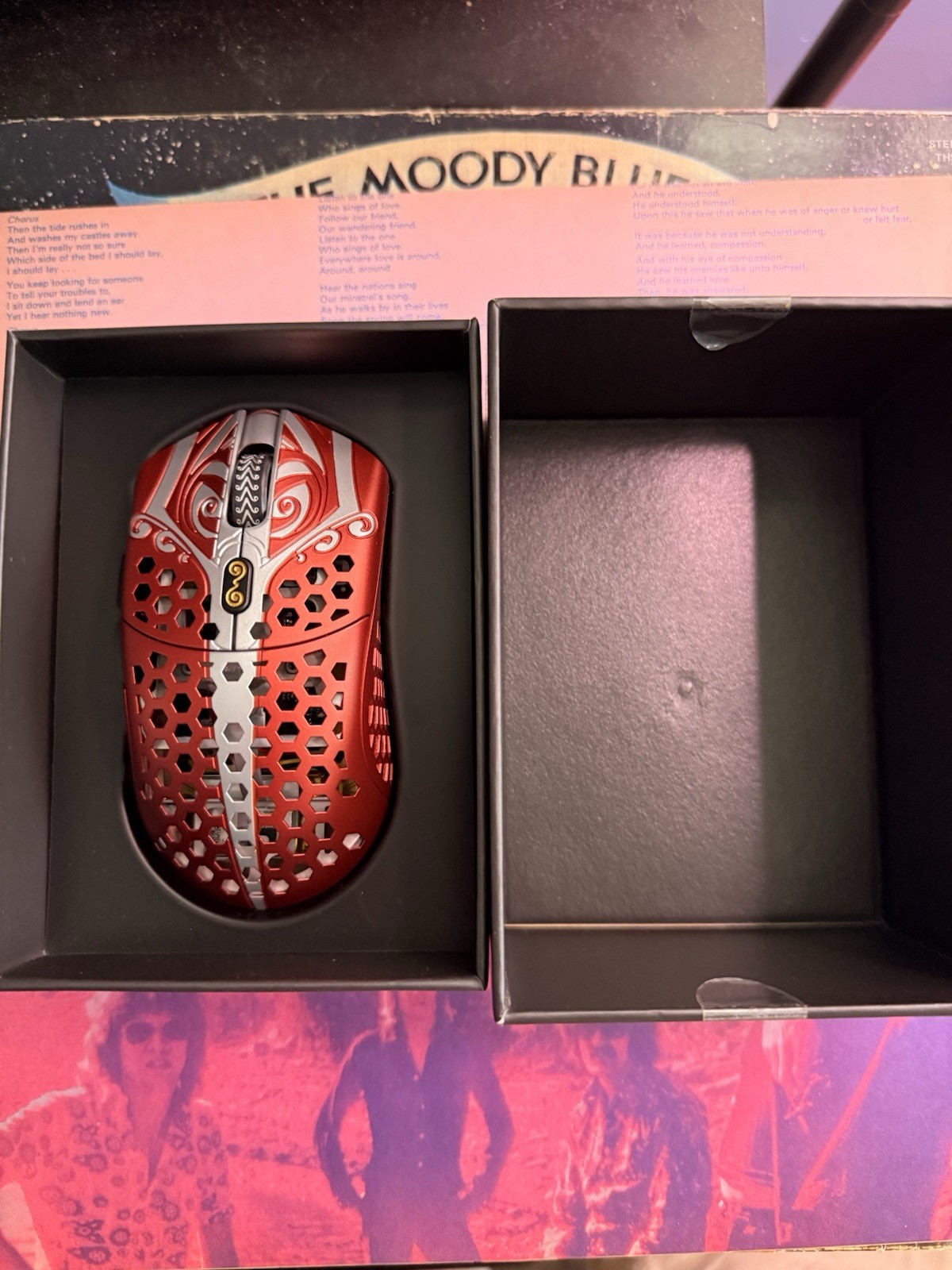 Final Mouse Ares God Of War Small Open Box New