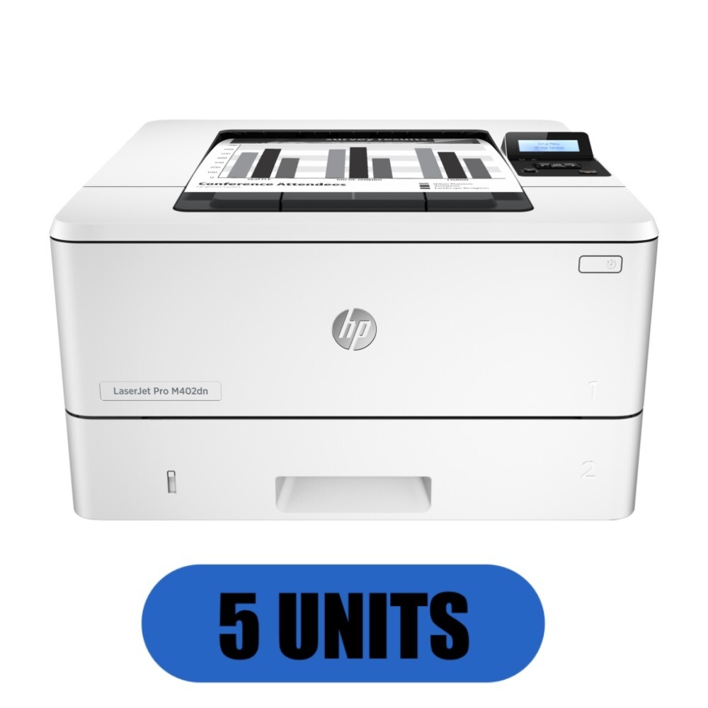 5 Units Local Pickup Only, HP LaserJet M402dn Laser Printer M402 w/Toner M402DN