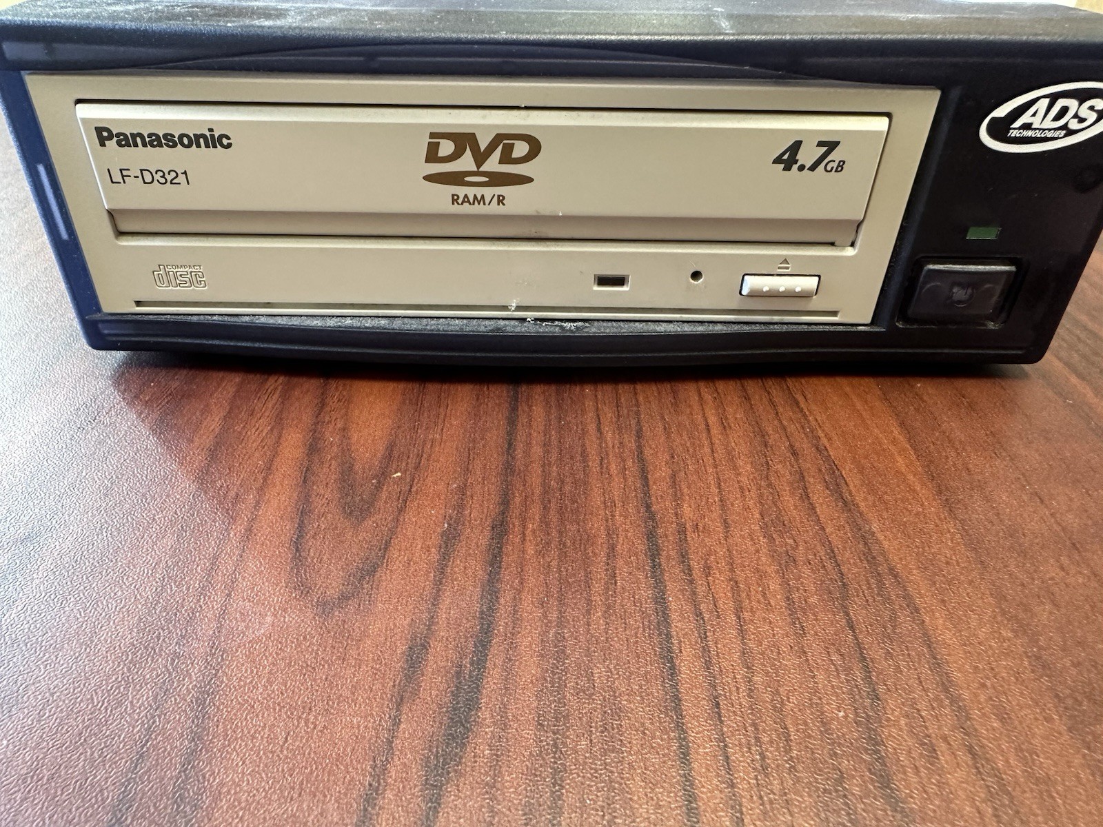 Panasonic LF-D321 DVD-RAM Reader Writer USB External Drive Tested Works