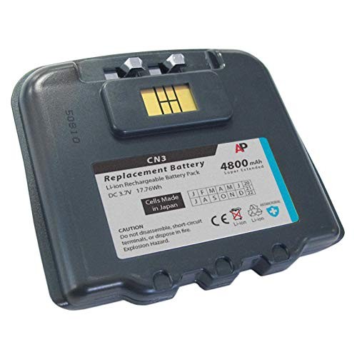 Artisan Power Replacement Battery for Intermec/Norand CN3 & CN4 Scanners: 4800 m