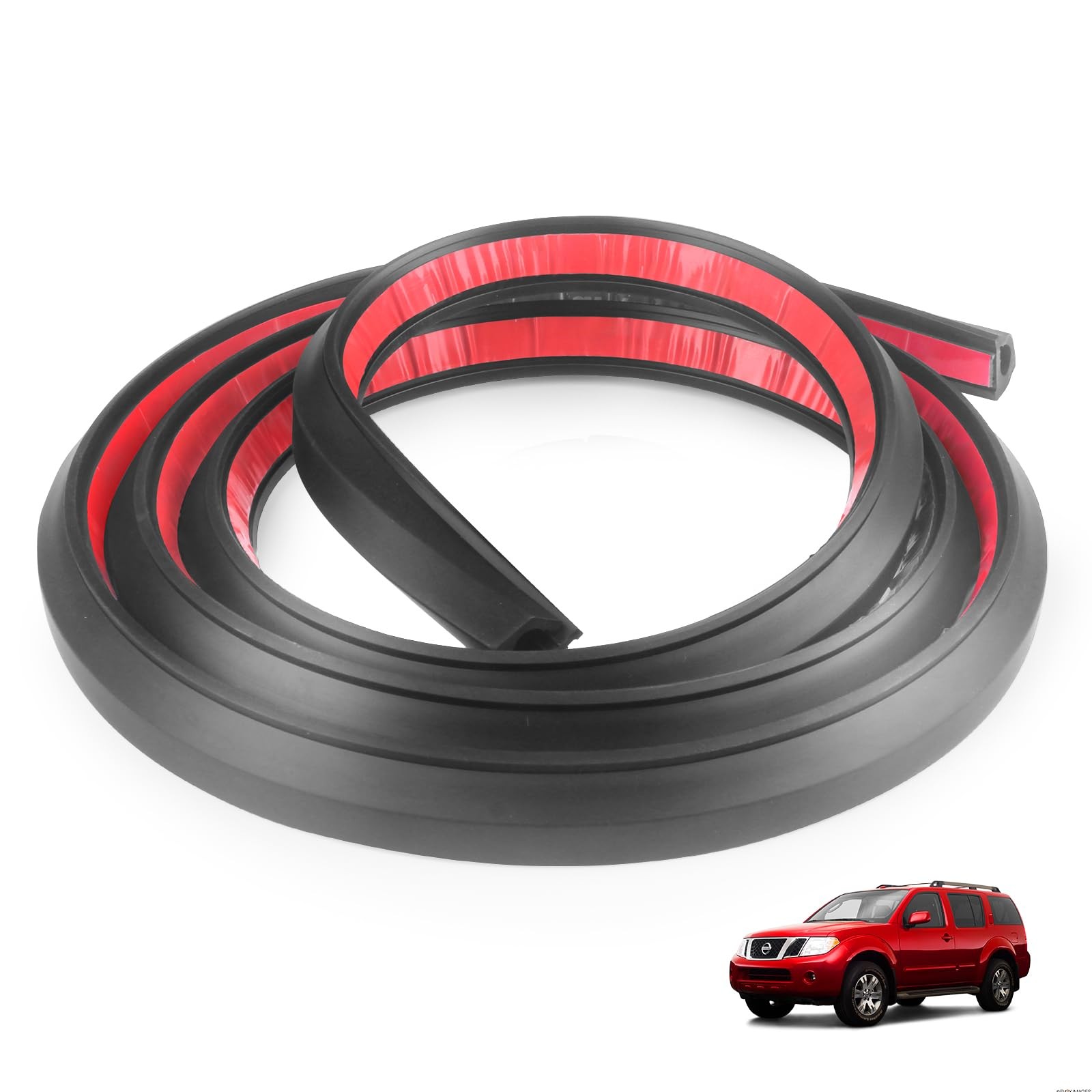 Car Windshield Wire Hider, Roof Rack Light Bar Cable Hider 6.56 Ft