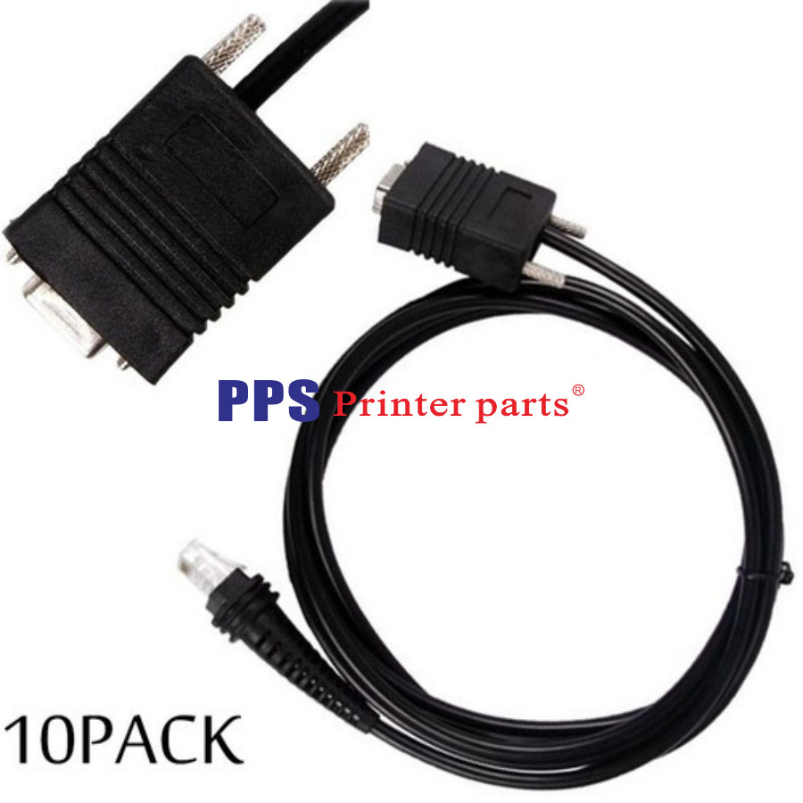10PCS 6FT RS-232 COM Serial Cable For Honeywell 1900G 1202G 1300G 1250G Scanner