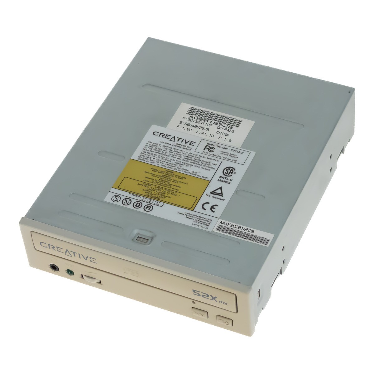 Internal Drive CREATIVE CD5233E CD-ROM DRIVE ATA 5.25 inch