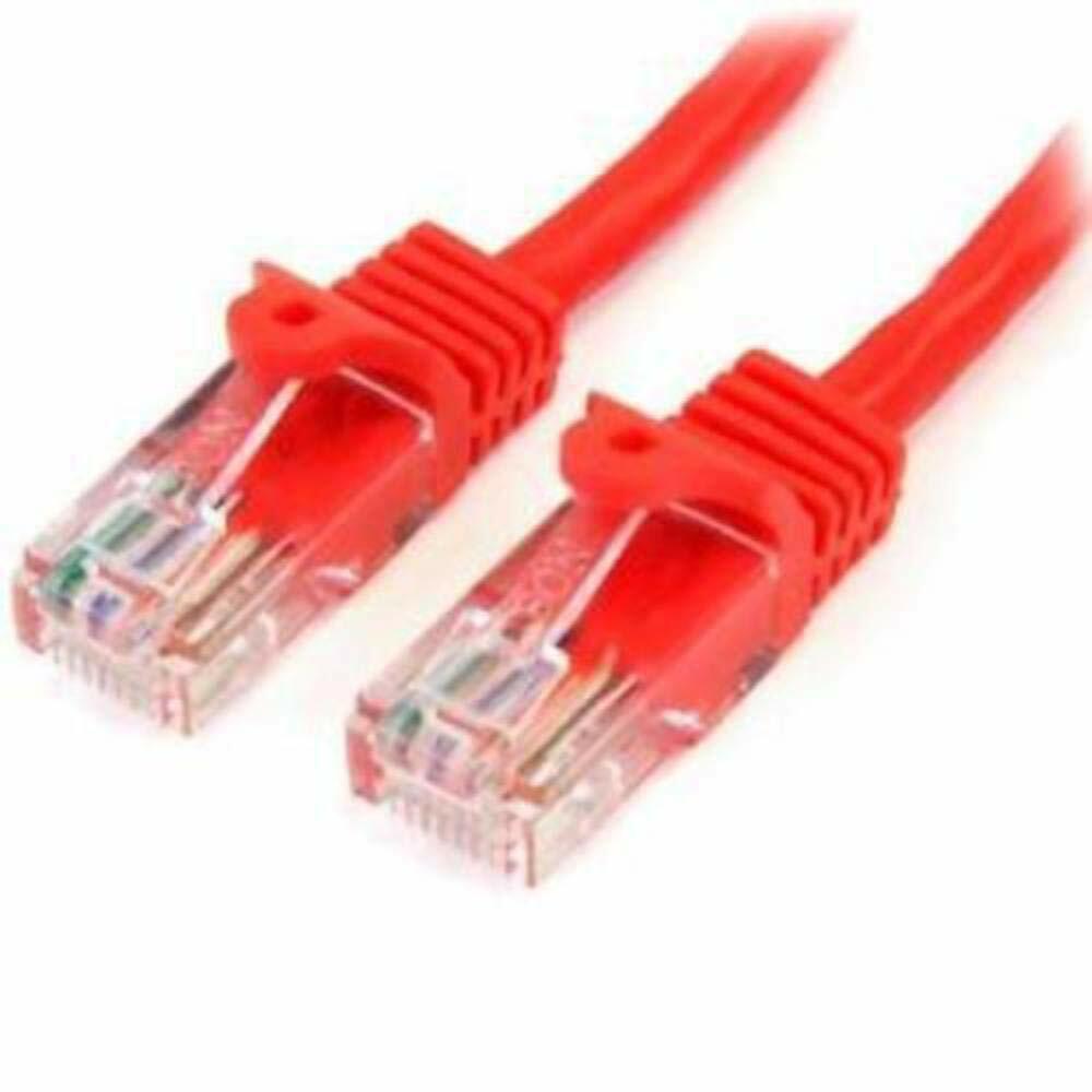 StarTech.com Category 5e LAN cable 3m Red RJ45 connector (with nai... from Japan
