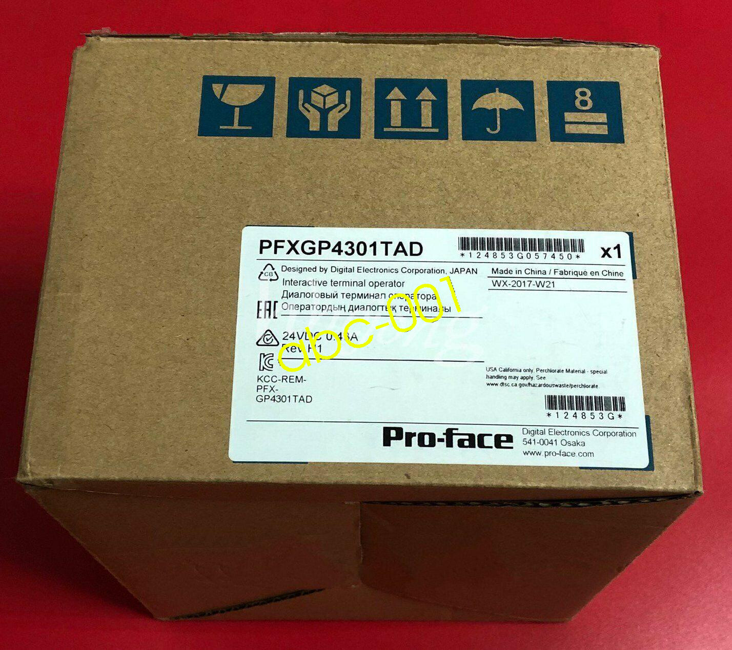 1PC NEW Proface Pro-face HMI PFXGP4301TAD