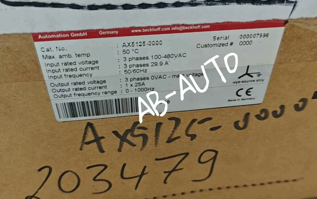 AX5125-0000 AX5125-0000 Servo Driver New
