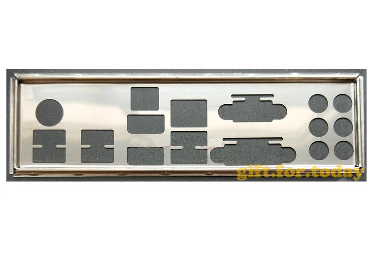For MSI B85M GAMING Shield I/O IO Rear Baffle Backplate Motherboard