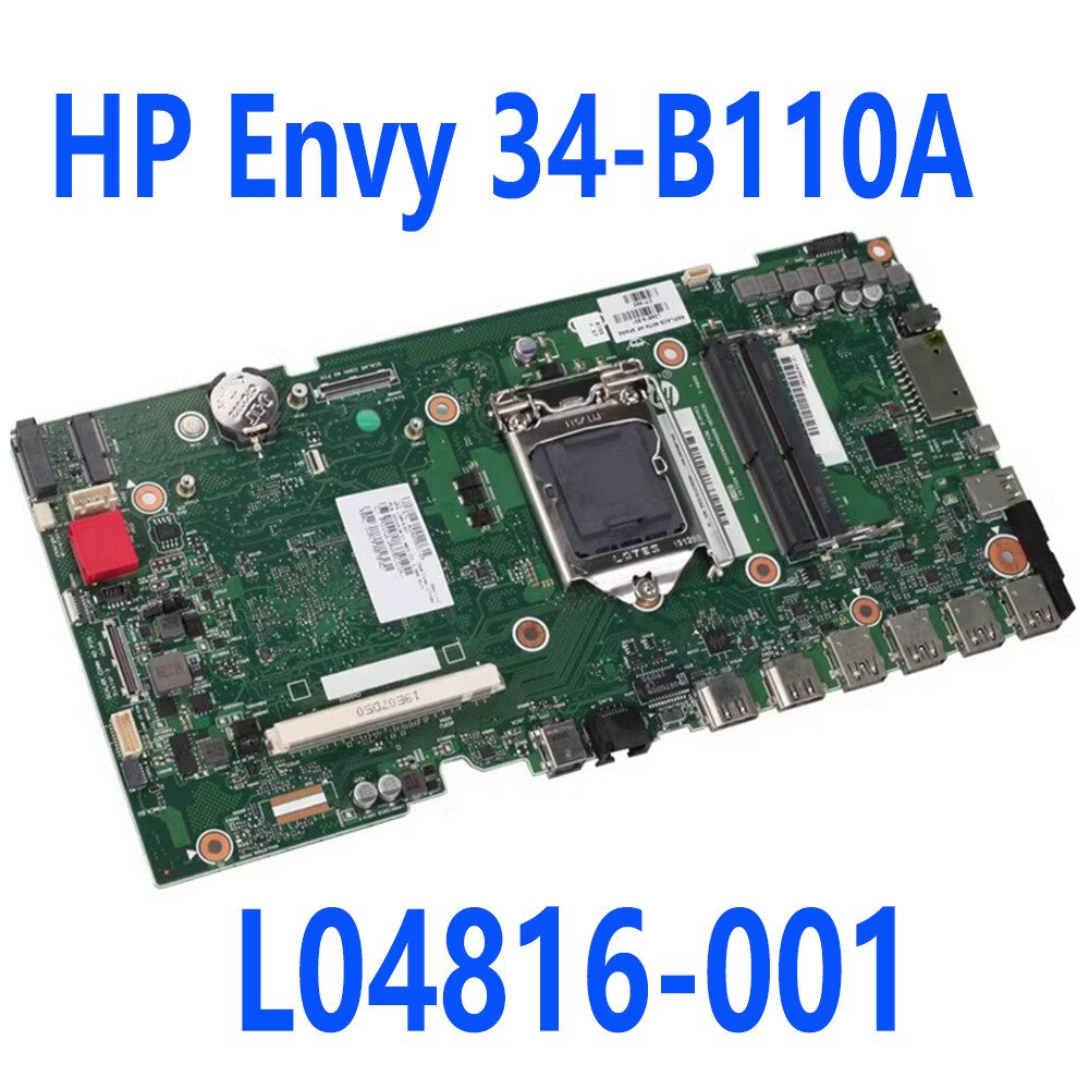 For HP Envy 34-B110A Motherboard L04816-001 L04816-601 SCH3040-6050A2962601-MB