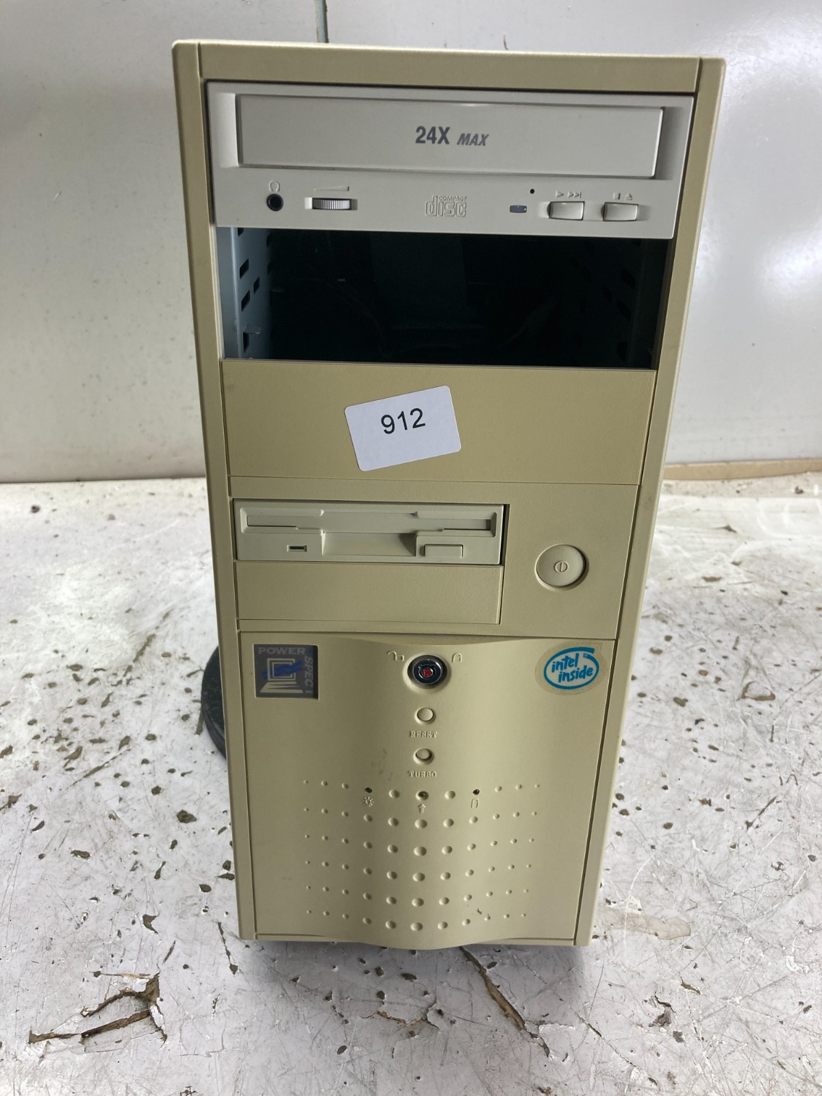Vintage Microcenter Power Spec PC 2630 Intel Pentium-S 200MHz 640MB NO HDD