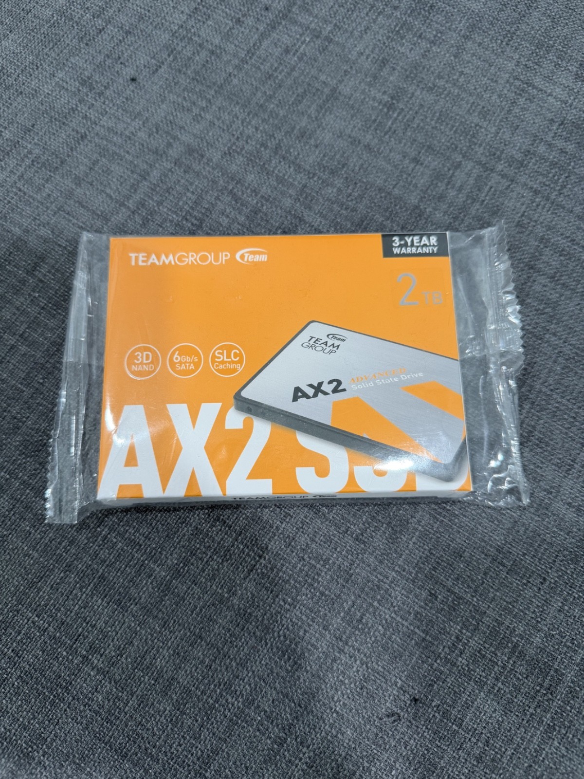 TEAMGROUP AX2 2TB 3D NAND TLC 2.5 Inch SATA III SSD