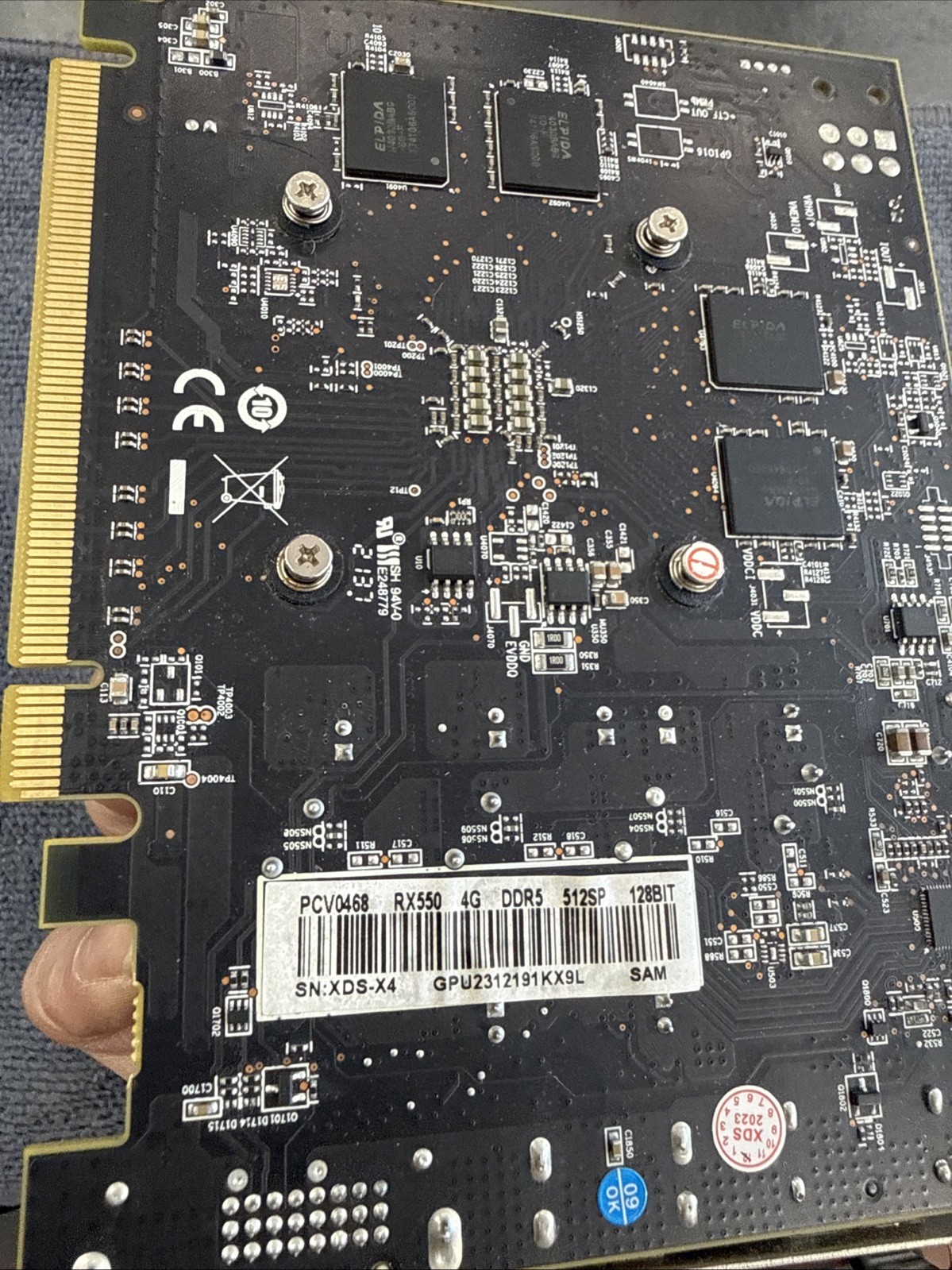 STGAubron Radeon RX 550 4GB GDDR5 Graphics Card