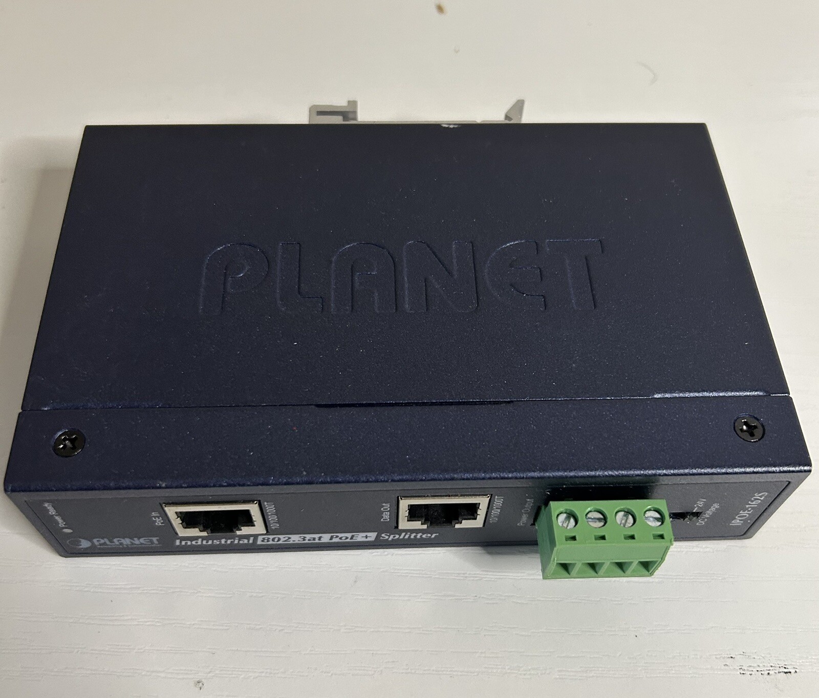 PLANET IPOE-162S Network Splitter Blue Power Over Ethernet (PoE)