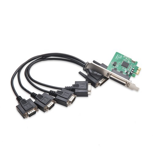 Syba SI-PEX15038 4 Port DB9 Serial PCI-e x1 Card