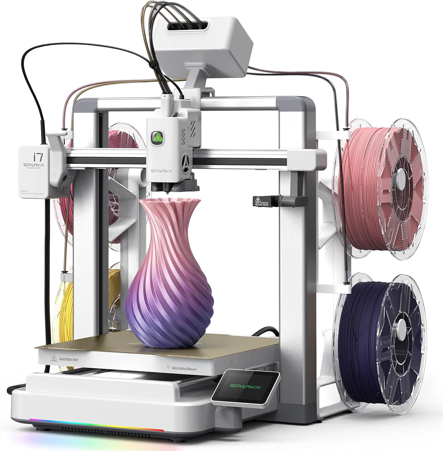 Creality SPARKX i7 Nano Combo 3D Printer, Multi Color with CFS Nano High Speed P