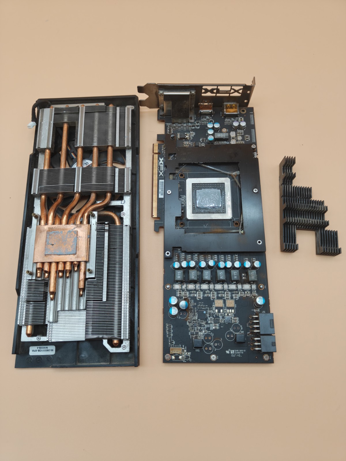 XFX Radeon RX 480 Graphics Card For Parts Repair AS IS Complete