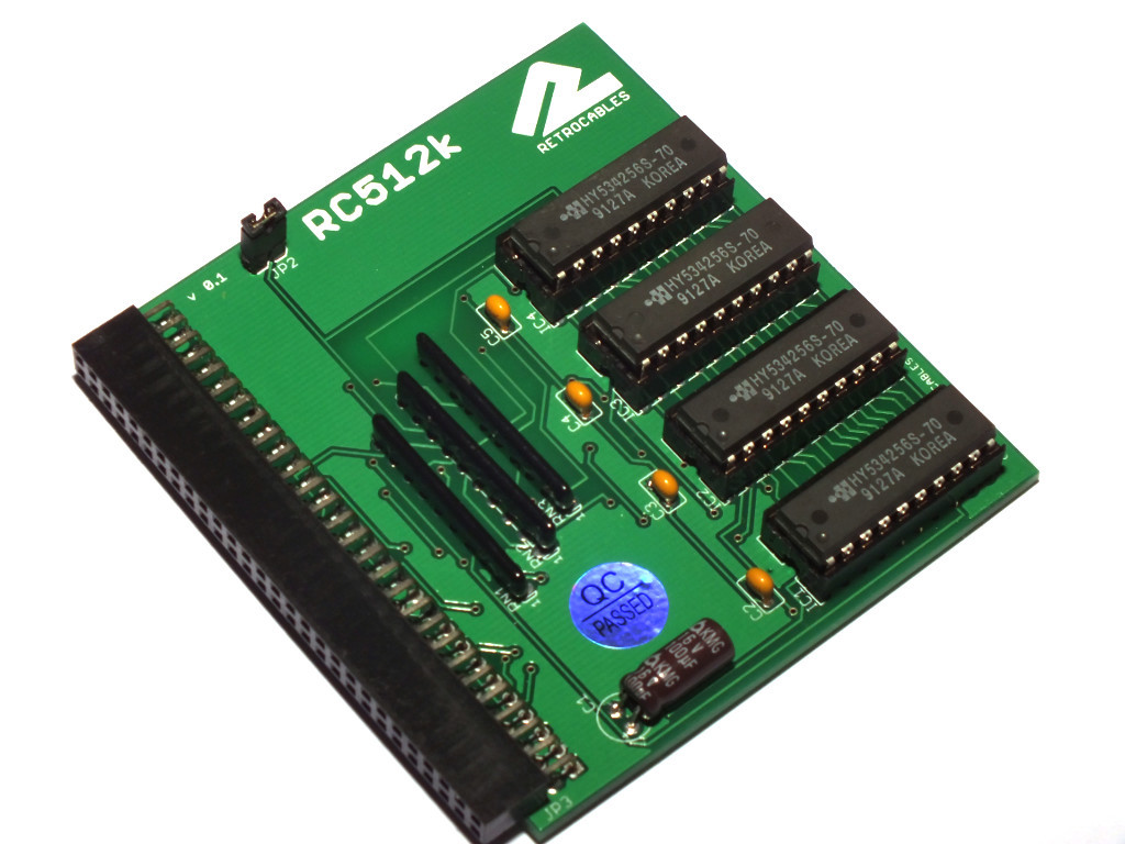 NEW Commodore Amiga 500 RAM 512kb RC512K A500 A500+ Plus Trapdoor