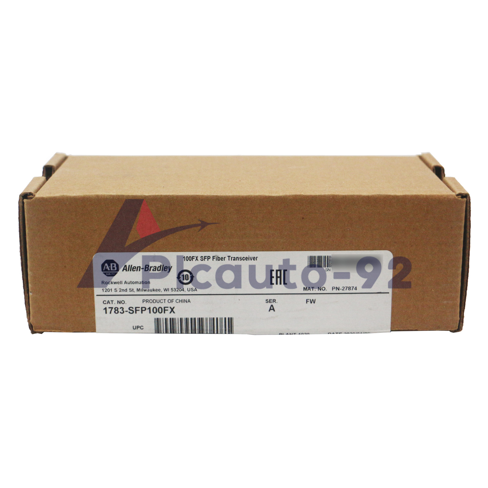 NEW Allen-Bradley 1783-SFP100FX/A Compatible 100BASE-FX 1310nm 2km dual LC MMF