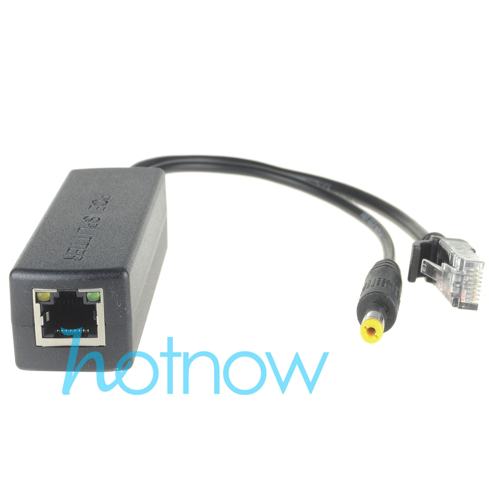 4pcs Active PoE Splitter Power Over Ethernet 48V to 12V for IEEE802.3af 1A-2A