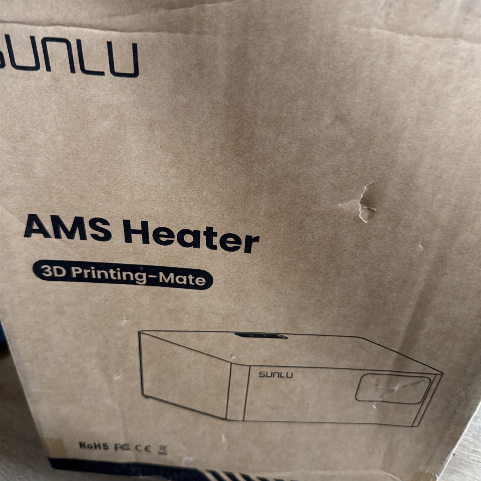 SUNLU AMS Heater 3D Printer Heater Accessory, Universal Compatibility