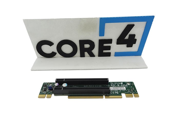 SUPERMICRO RSC-W-66G4 1U WIO Riser Card For Left-hand Side With Two PCI-E 4.0 x1