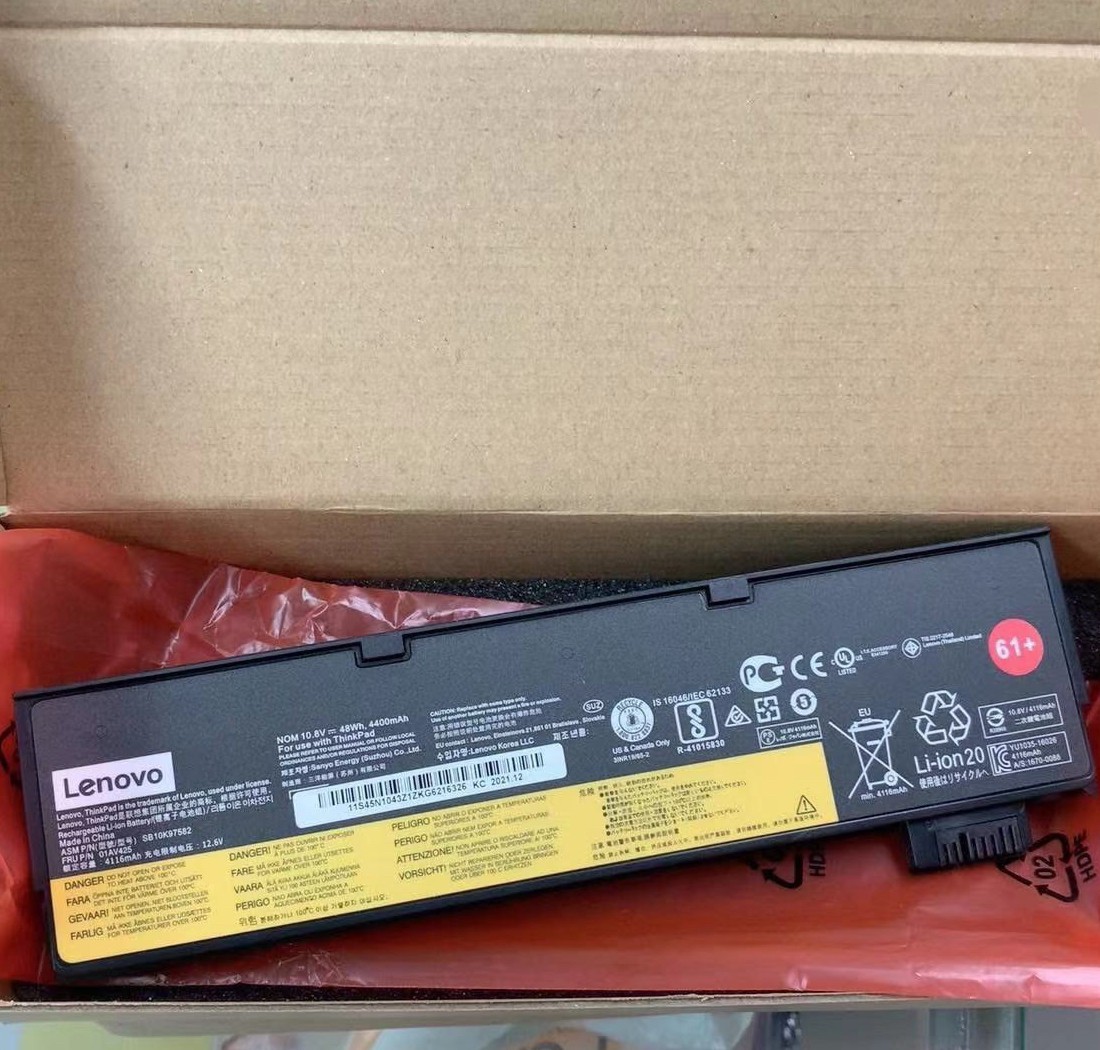 Genuine 01AV425 Battery For Lenovo Thinkpad T470 T480 T570 T580 01AV424 48Wh 61+