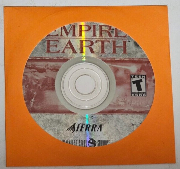 Empire Earth - (2001 Sierra On-Line) - Used CD-ROM