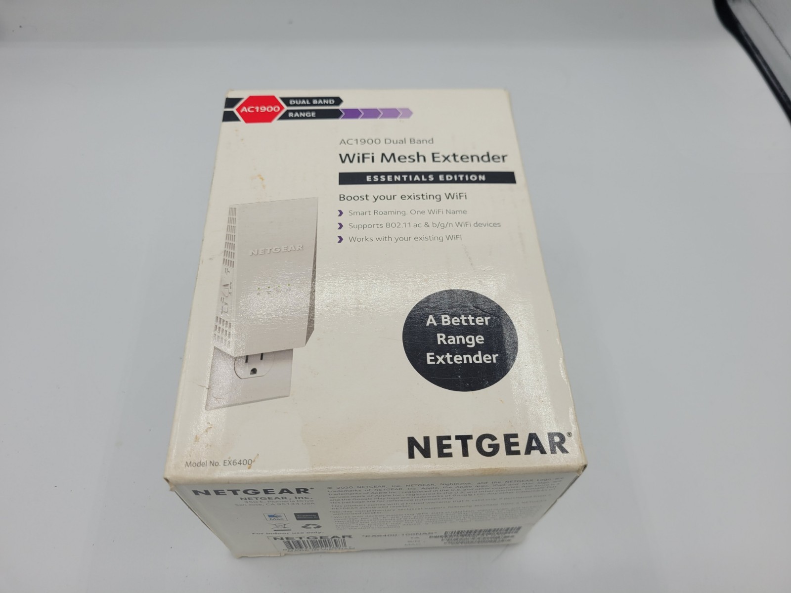 NETGEAR AC1900 Dual Band WiFi Mesh Extender - Boost Existing WiFi