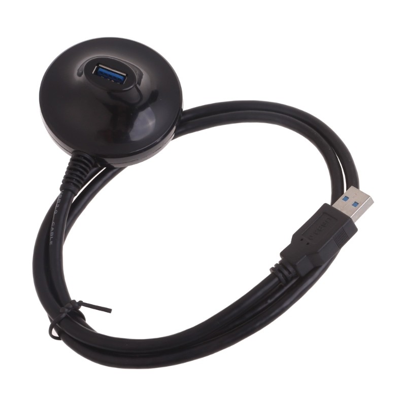 3.28 ft USB 3.0 Extension Cable with Pedestal Male to Female Data Transfer Cord
