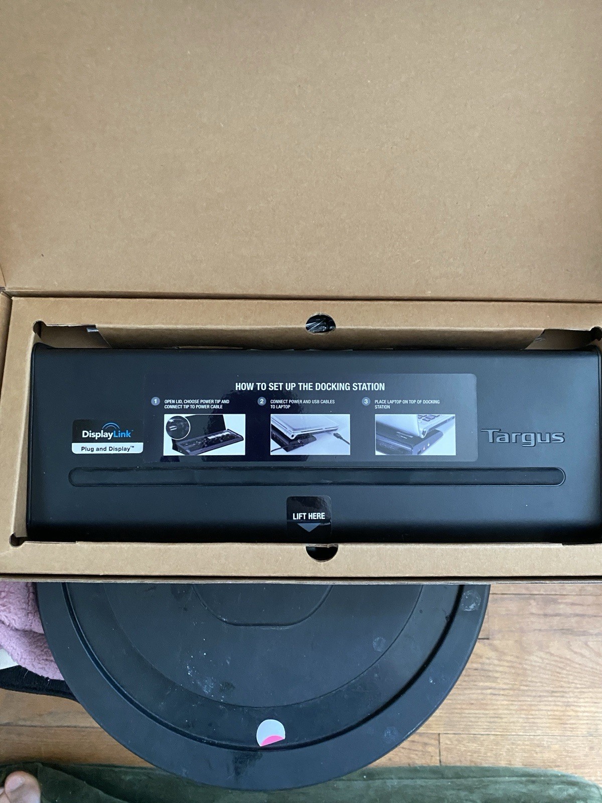 Targus Universal 3.0 DV2K Docking Station Model ACP77USZ-66 With POWER Cable
