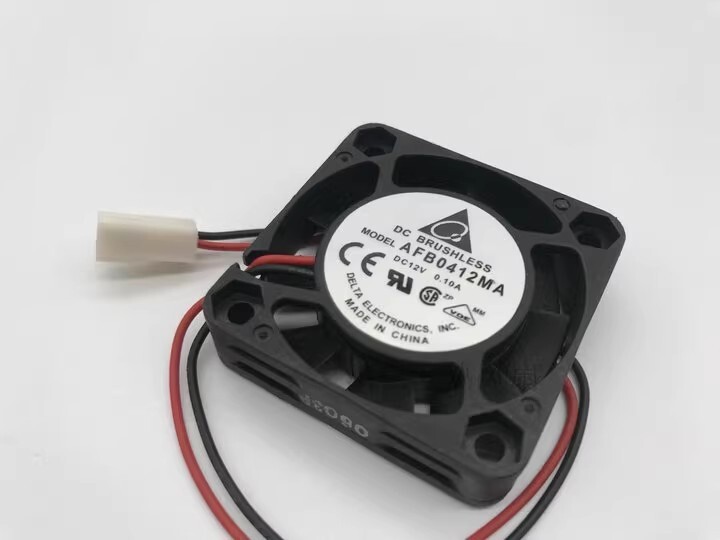 Delta AFB0412MA 401 DC12V 0.10A 4CM 2-Pin Axial Cooling Fan