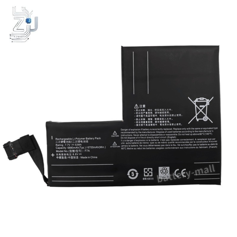New upgrade version 53Wh F7G Battery For Steam Deck OLED Handheld Gaming Player