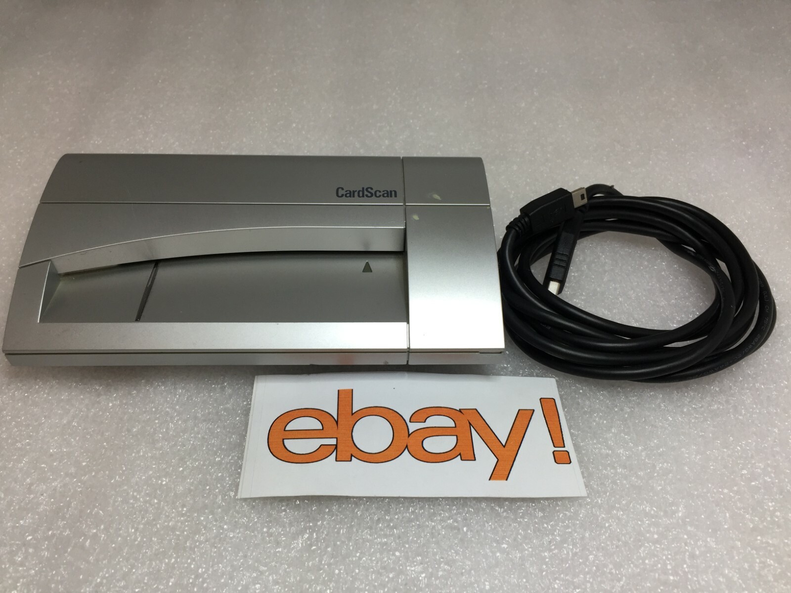 CARDSCAN 800c Business Card Portable Scanner Silver/ mini-USB CABLE