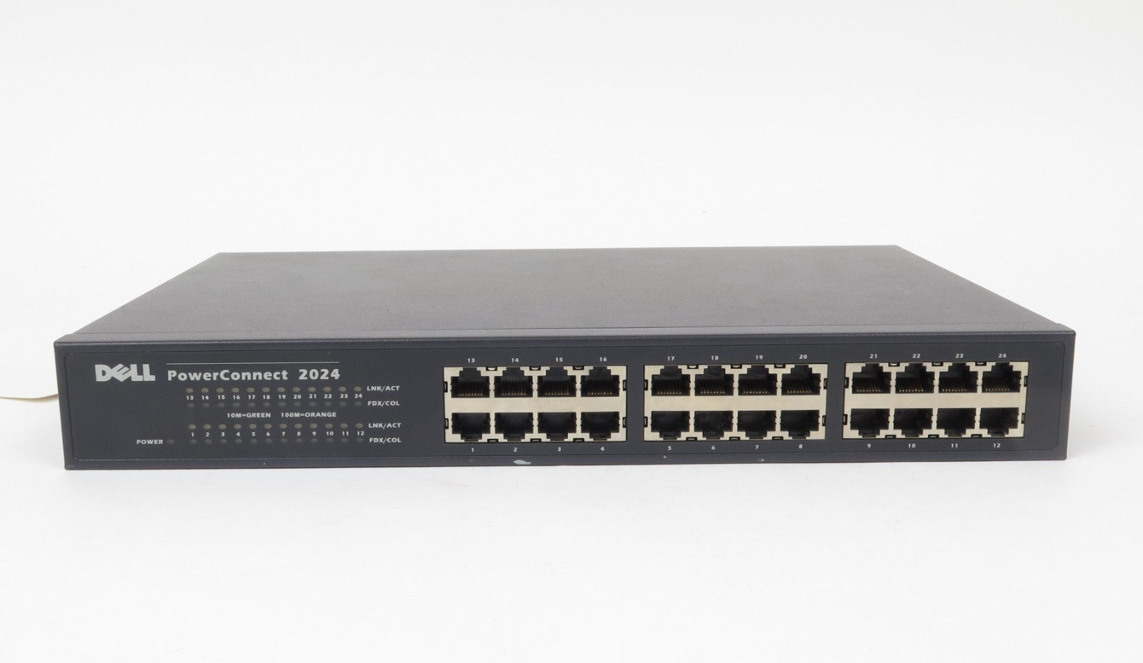 Dell PowerConnect 2024 24-Port 10/100 Ethernet Network Switch Tested All Ports