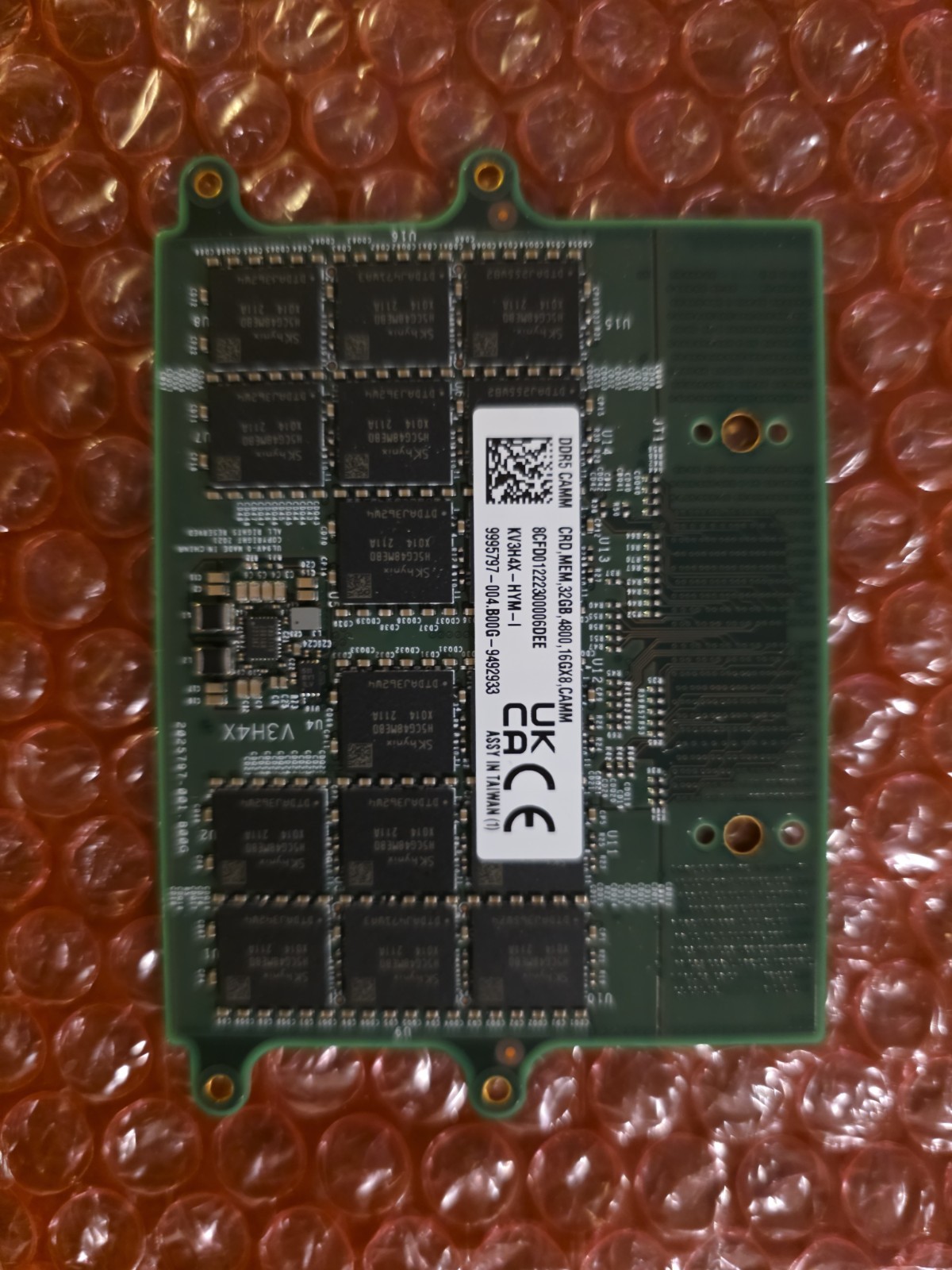 32gb 16gx8 Ddr5 Camm Ram Module